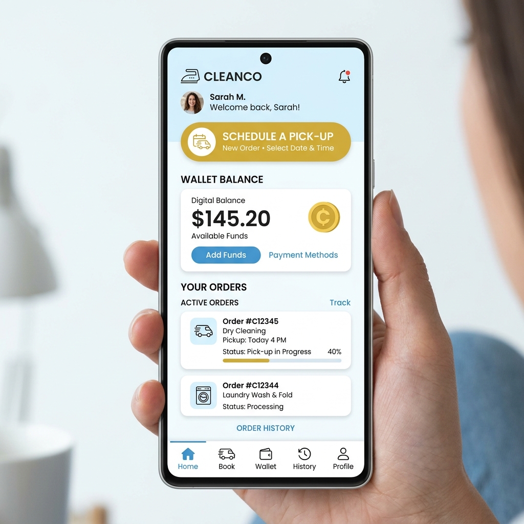 Kapada Dry Cleaners App